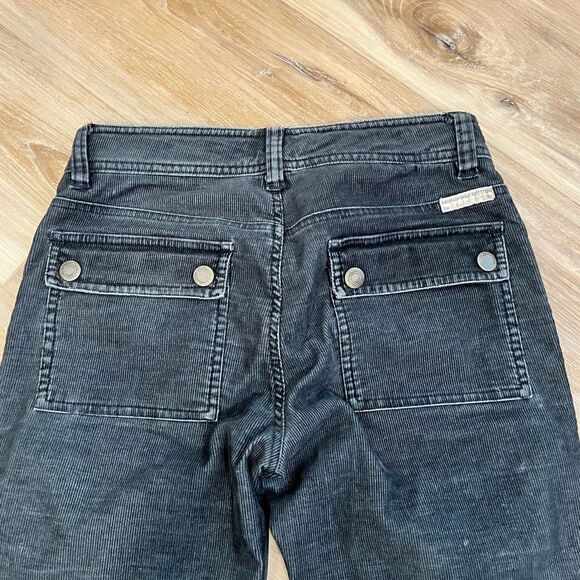 VINTAGE AMERICA EAGLE OUTFITTERS Black Utility Jeans Size 2 - Picture 6 of 9